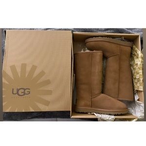 UGGs Chestnut Classic Tall Boots Women Size 6